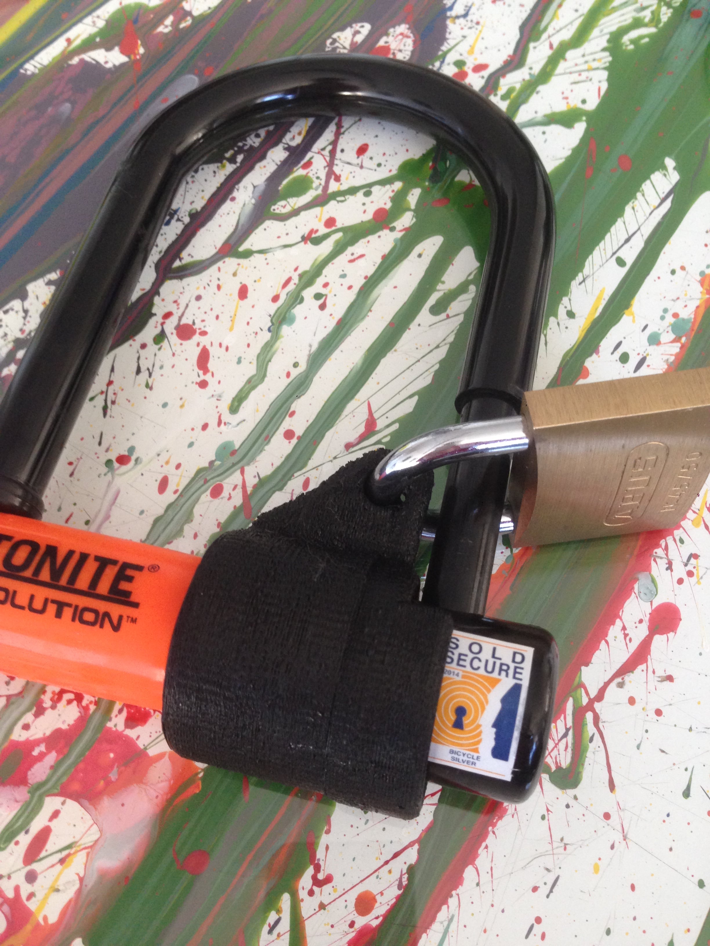 Kryptonite mini xtra safety bike lock