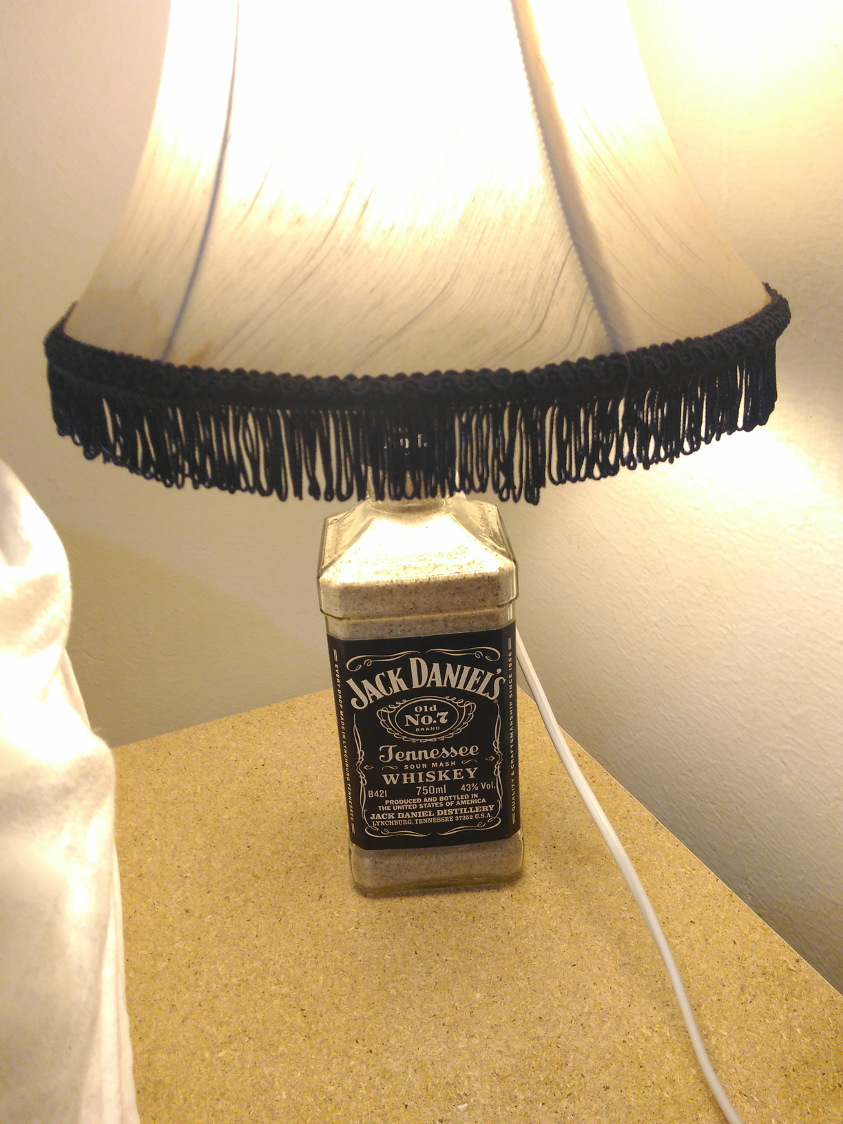 Jack Daniels Bottle Lamp