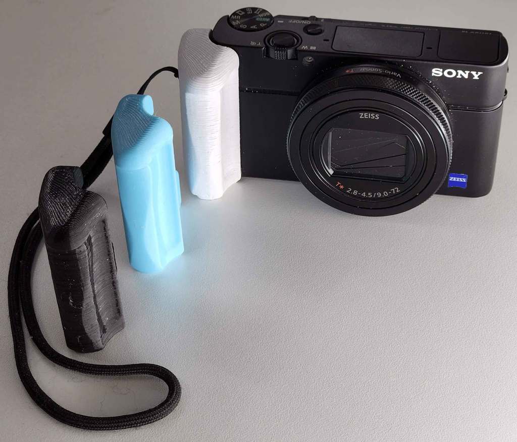 GRIP Handle for Sony RX-Series Cameras w/ Lanyard Loop