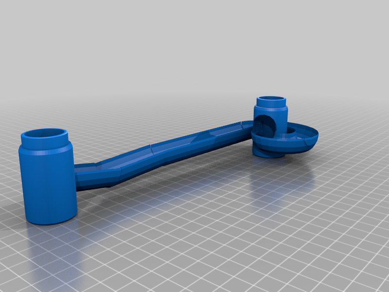 Reverse Marble Run Post