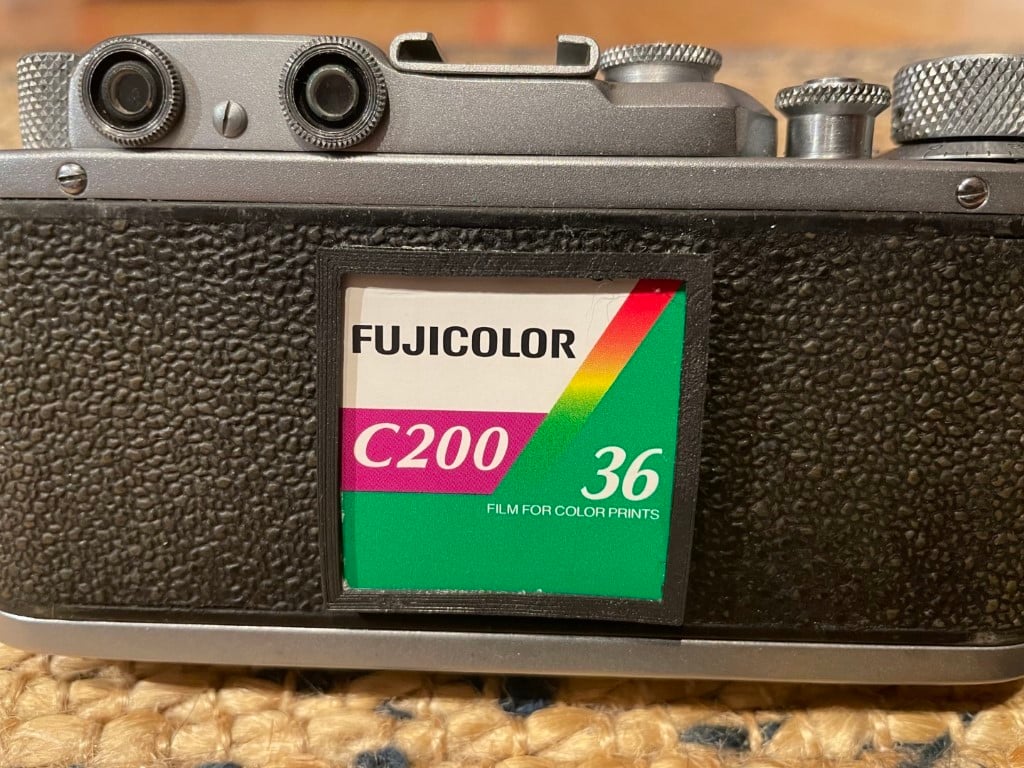 35mm film memo holder