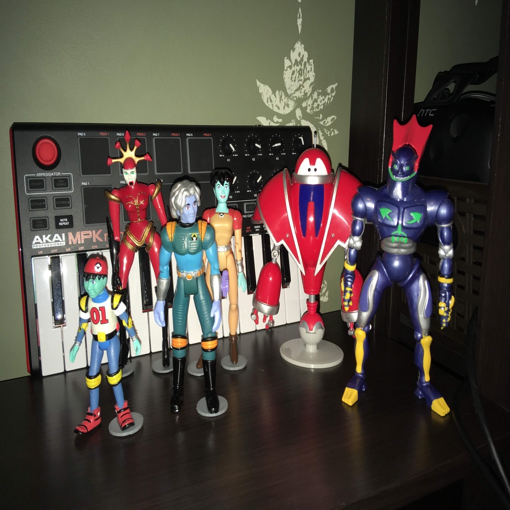 Simple Action Figure Stand