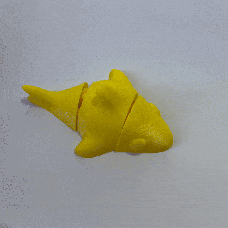 Miniatura 2 do modelo 3D Flexi Fish! Articulated Print in Place!