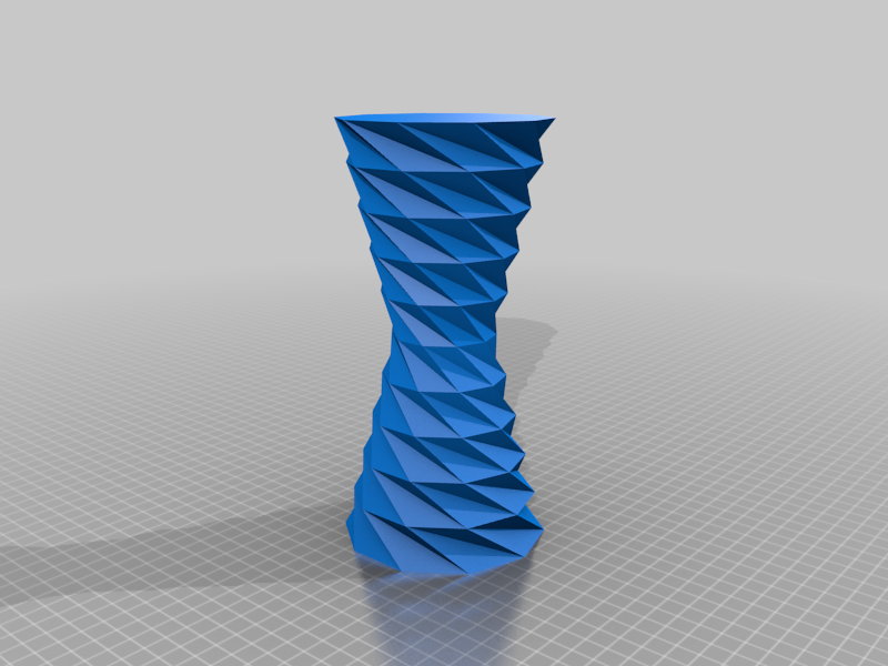 Parametric spiral vase