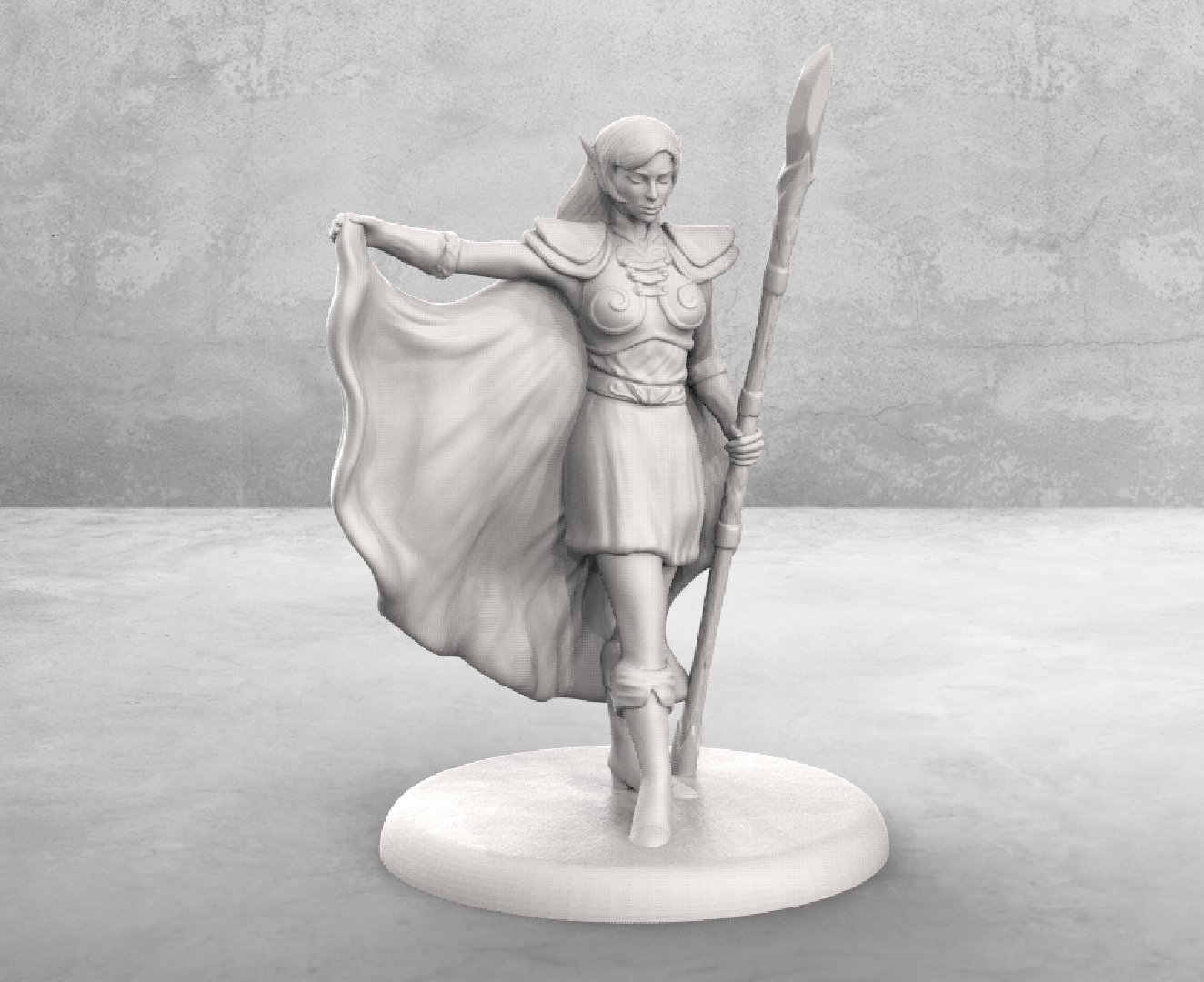 Image of Elven Mage Tabletop Miniature