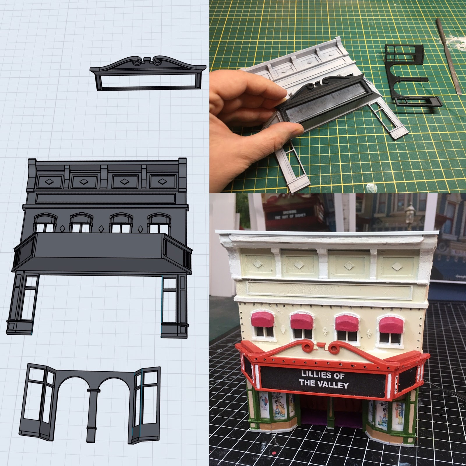 Main St. Cinema Storefront (O Scale)