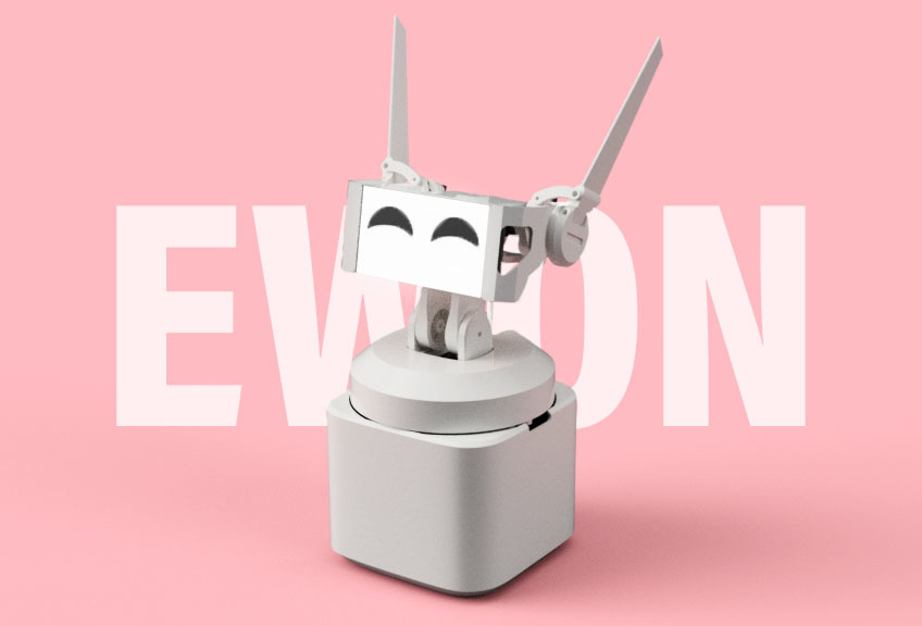 EWON Raspberry Pi Powered Home Robot