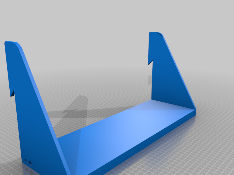 Fully parametric french cleat book shelf
