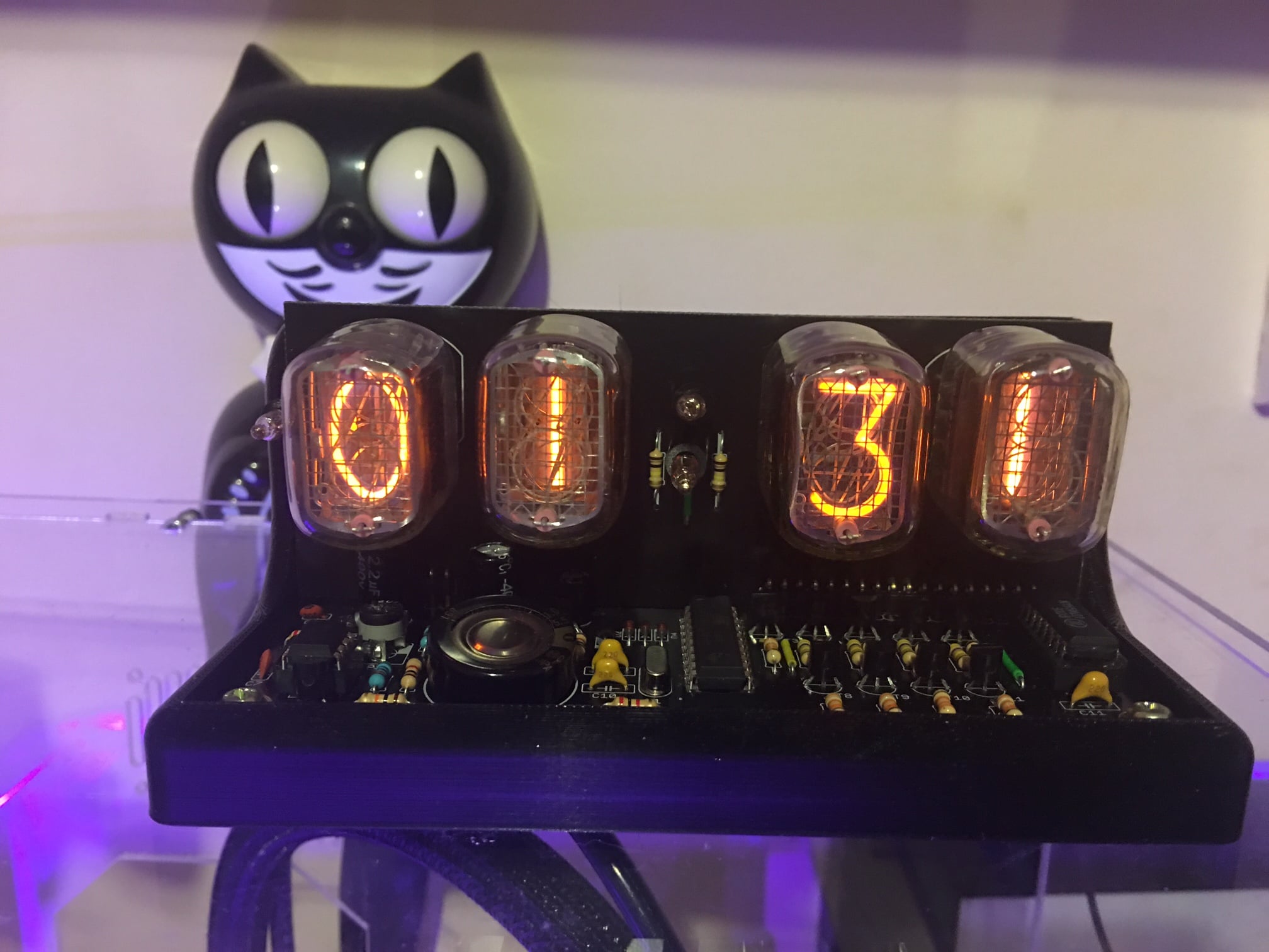 Nixie tube Clock Case