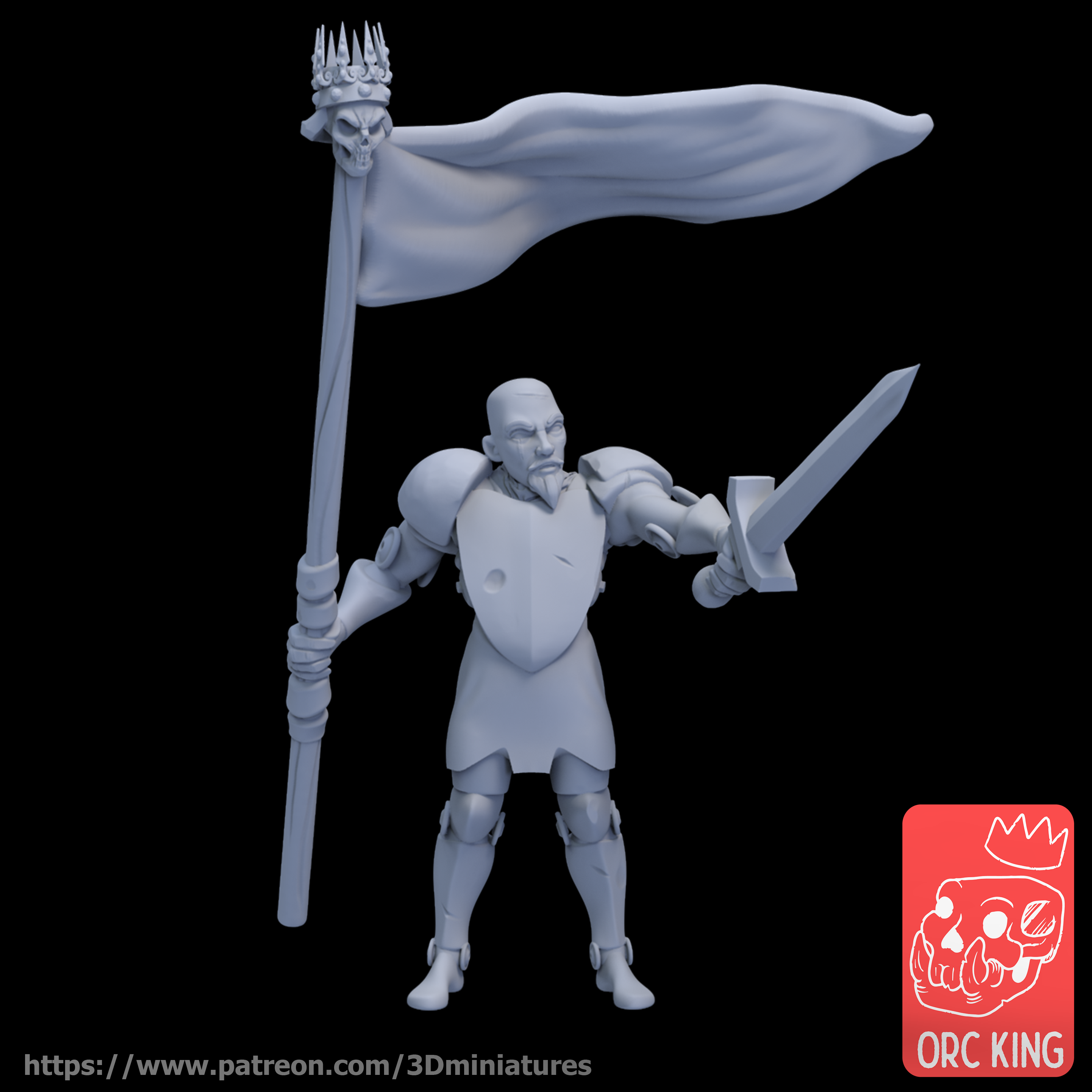 Orc King Patreon "Army of Reisk" Sample