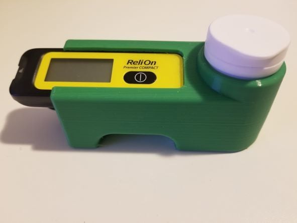 ReliOn Compact Blood Glucose Meter Container