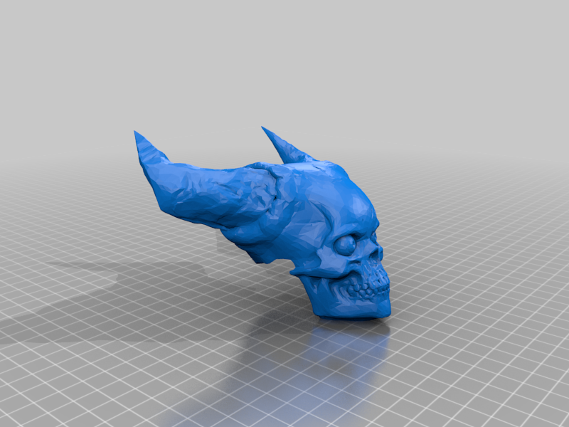 Skull for trailer hitch