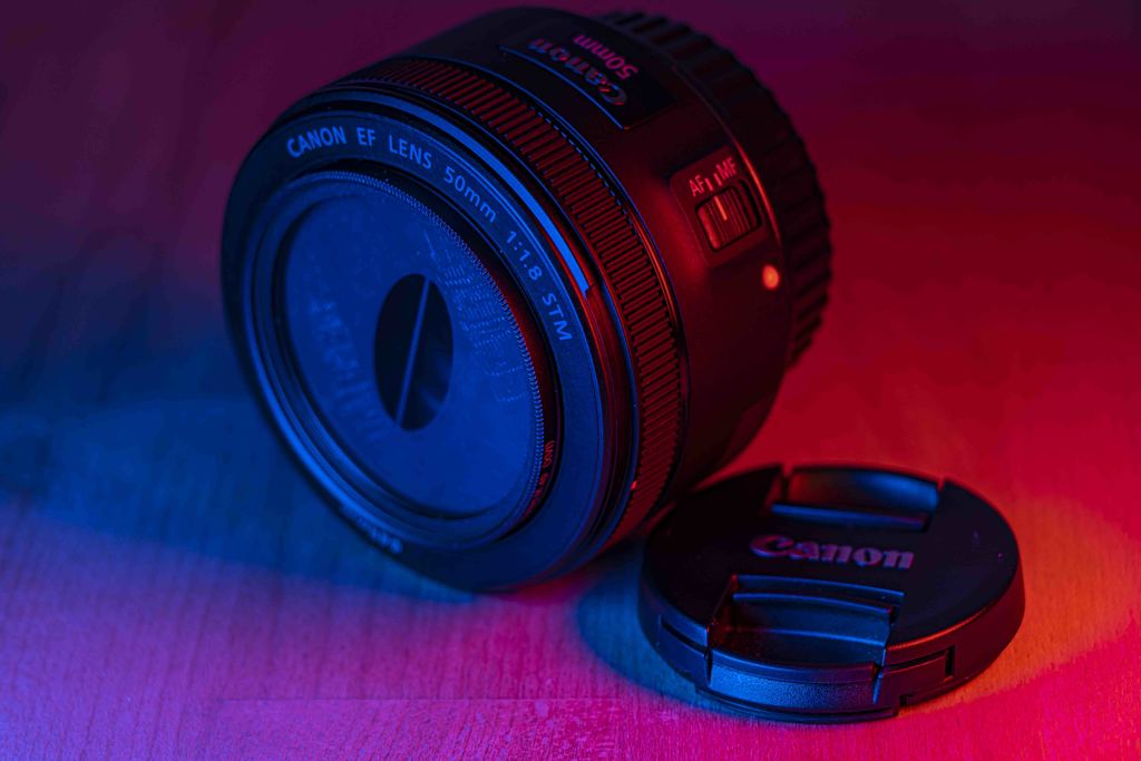 Anamorphic Filter Canon EF 50mm f/1.8 STM