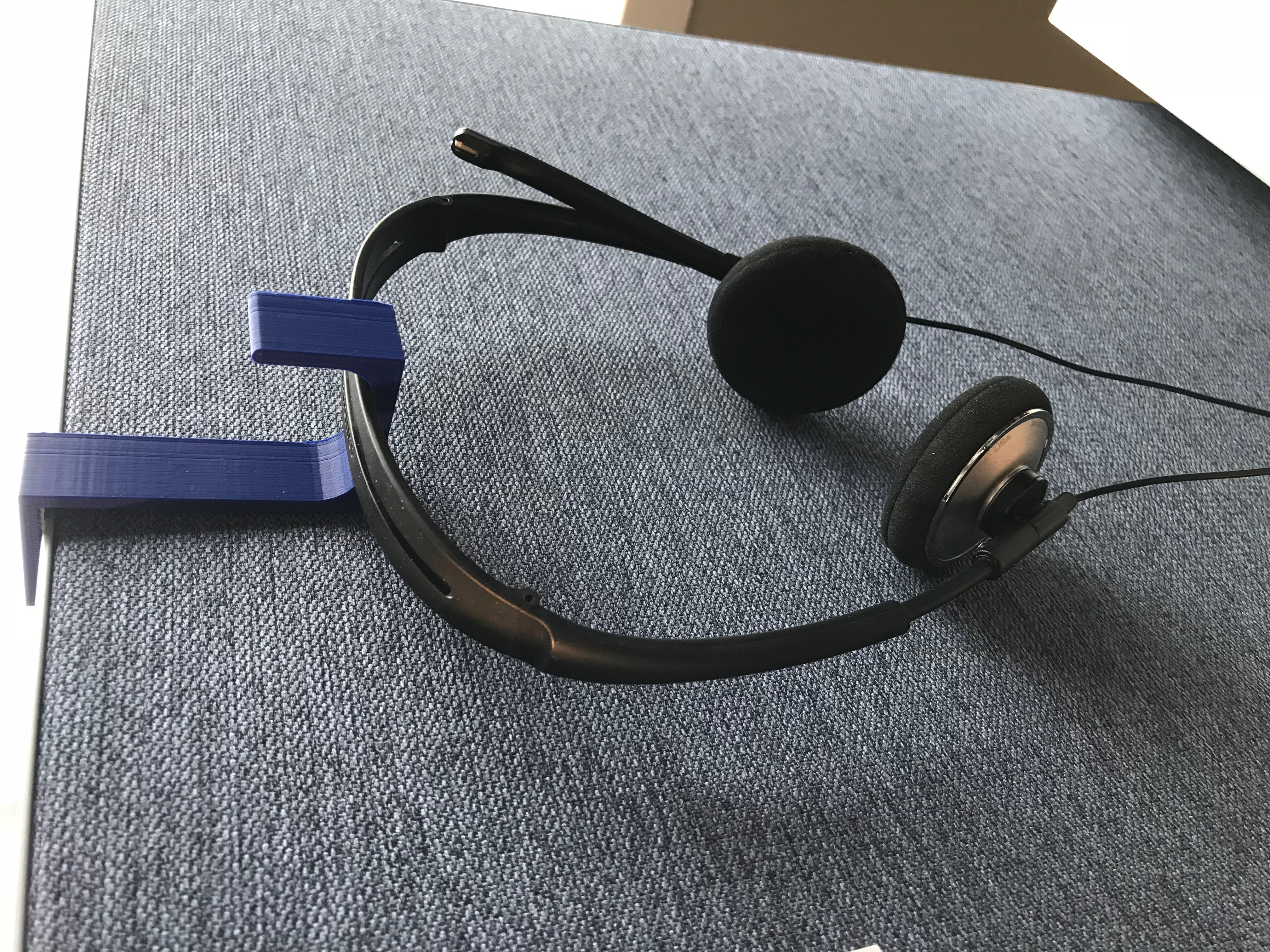 Cubicle Wall Headset Hook