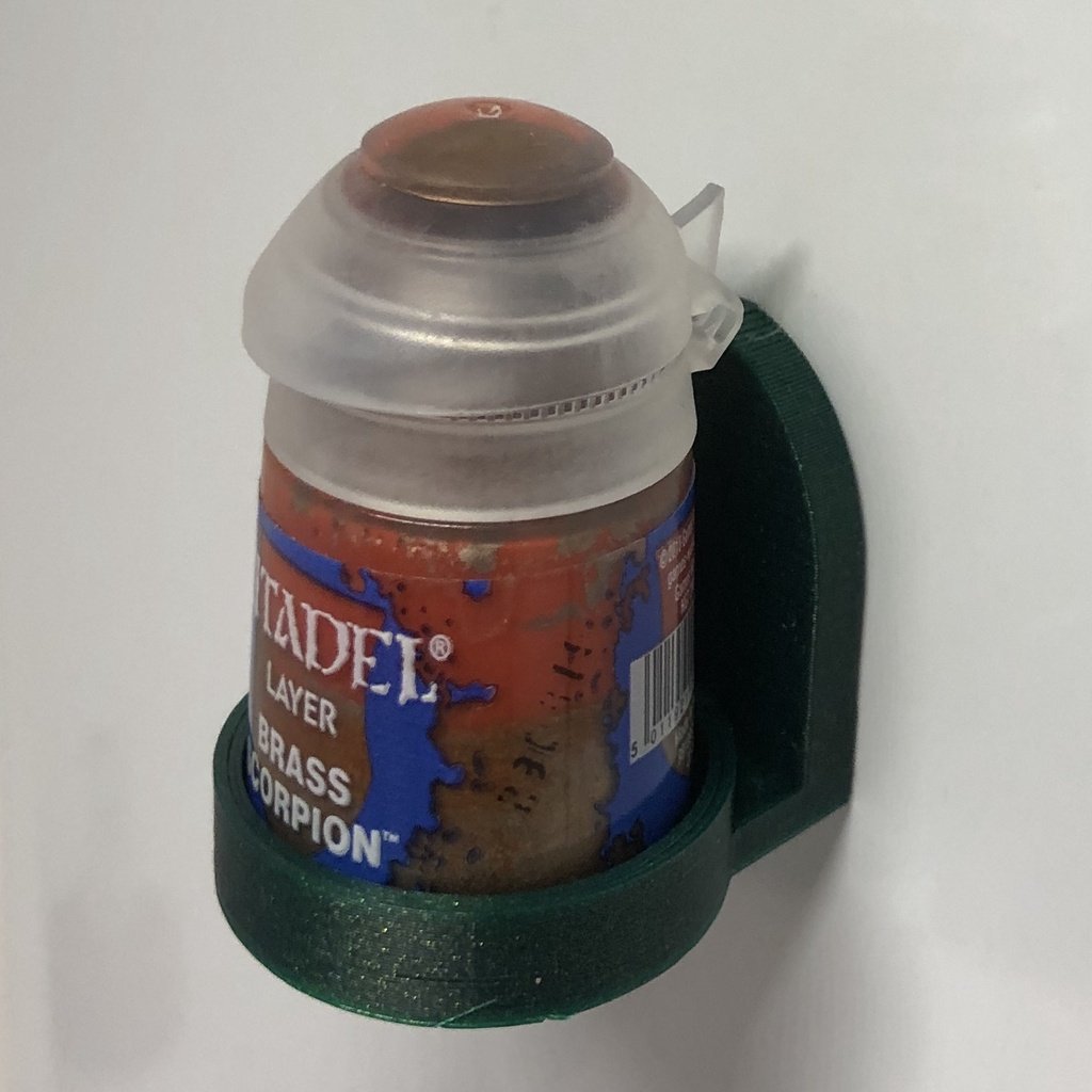 Magnetic Citadel paint pot holder.