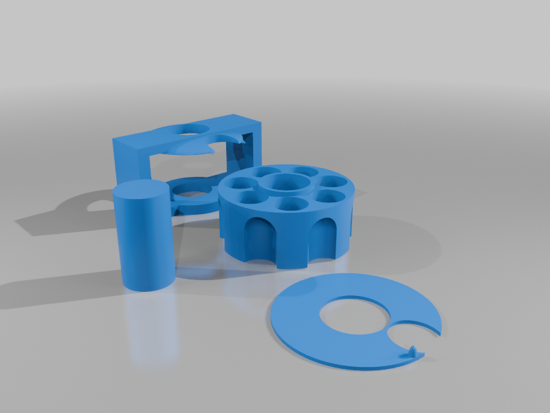 Bullet dice spinner