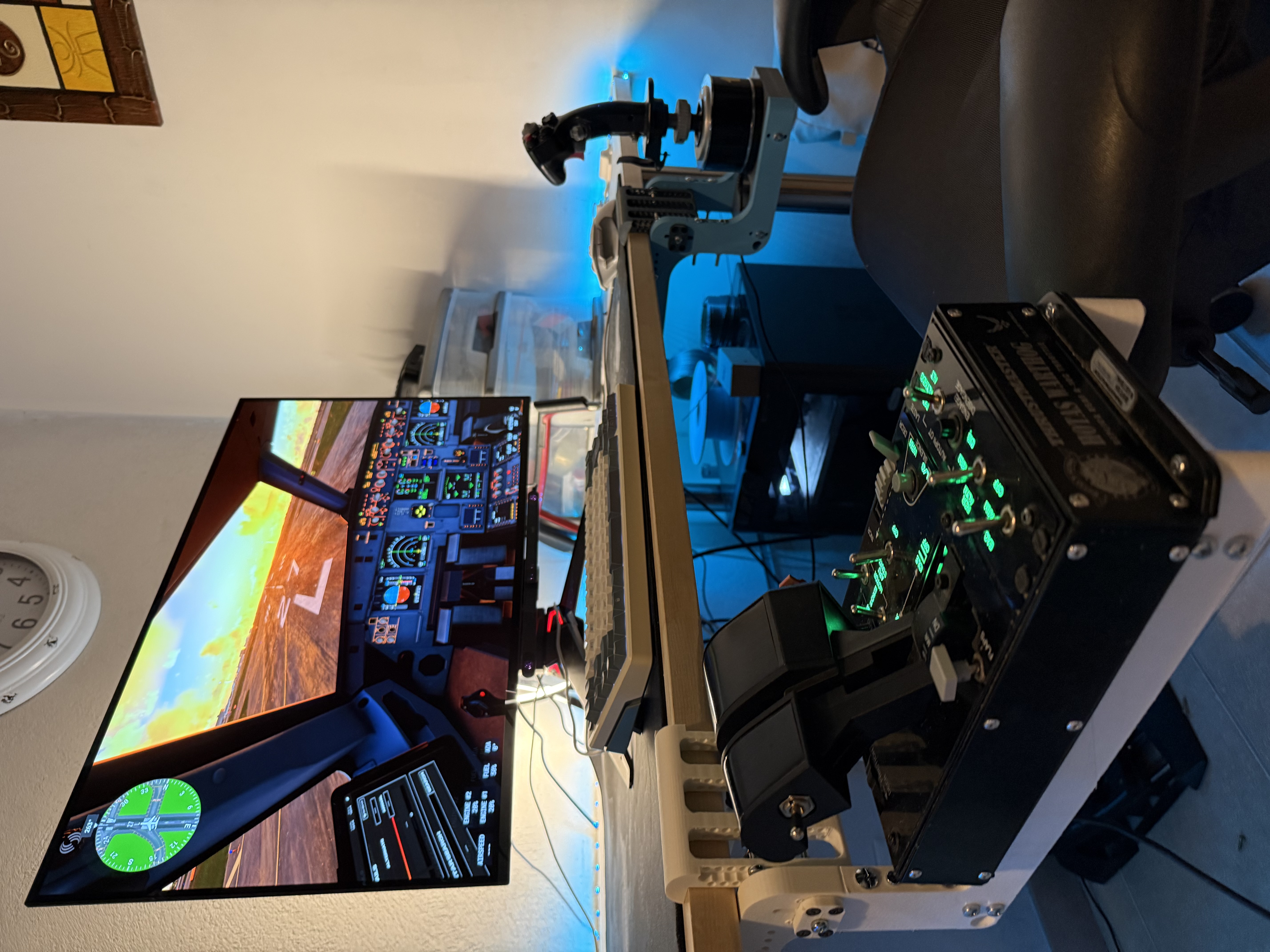 Hotas warthog  mount