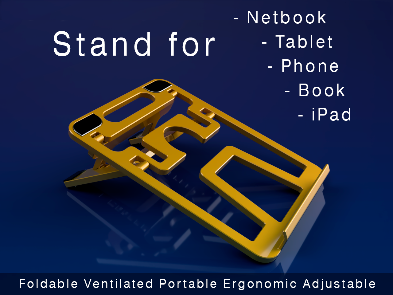 Print-in-Place Netbook&Tablet Stand