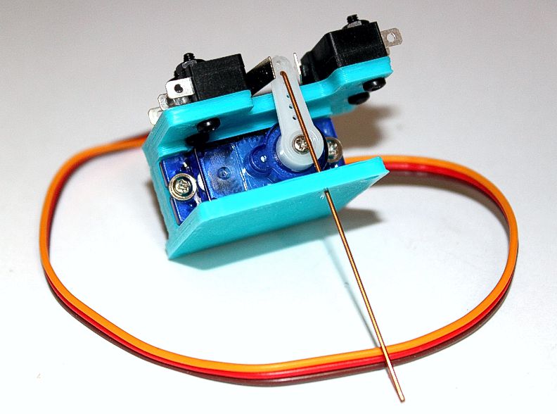 Servo Turnout Motor for Model Railroads