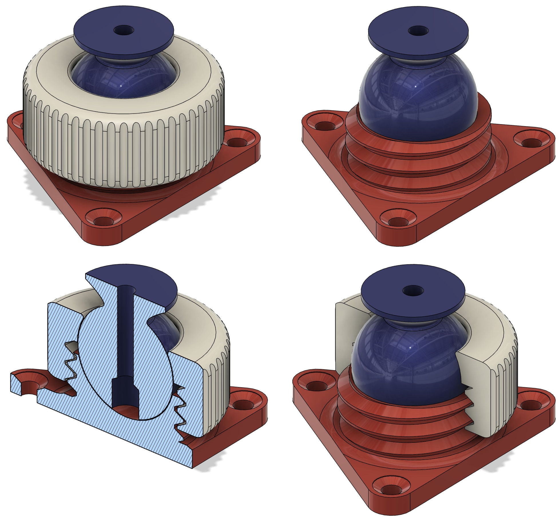 Ball Joint Speaker Mount