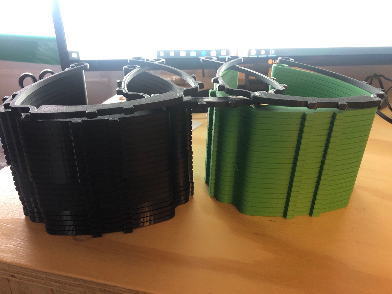 3dverkstan Face Shield: Modified 20 part Stack