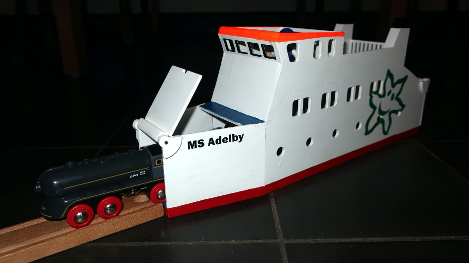 BRIO train toy ferry - MS Adelby