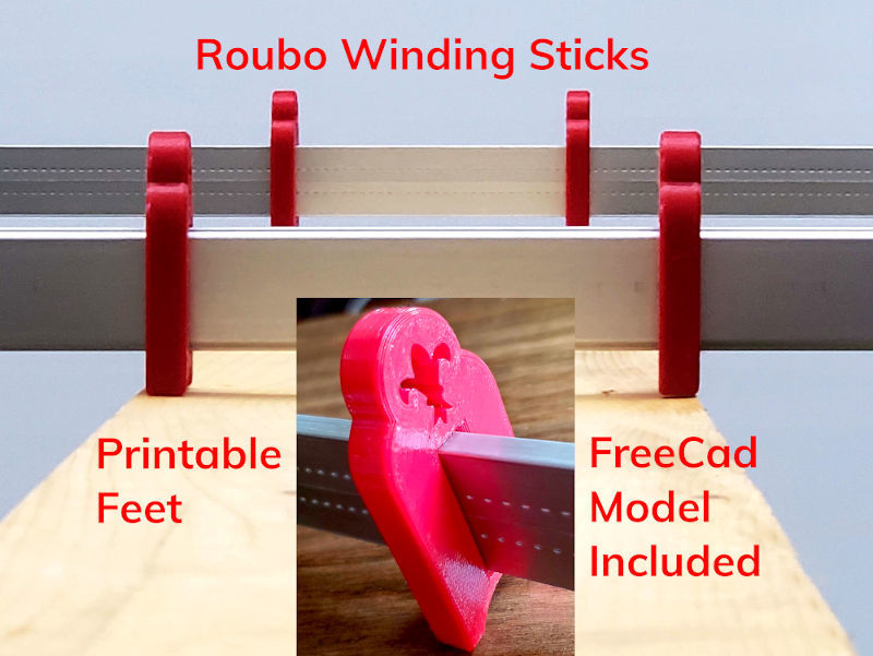 Winding Sticks - Roubo Style Feet
