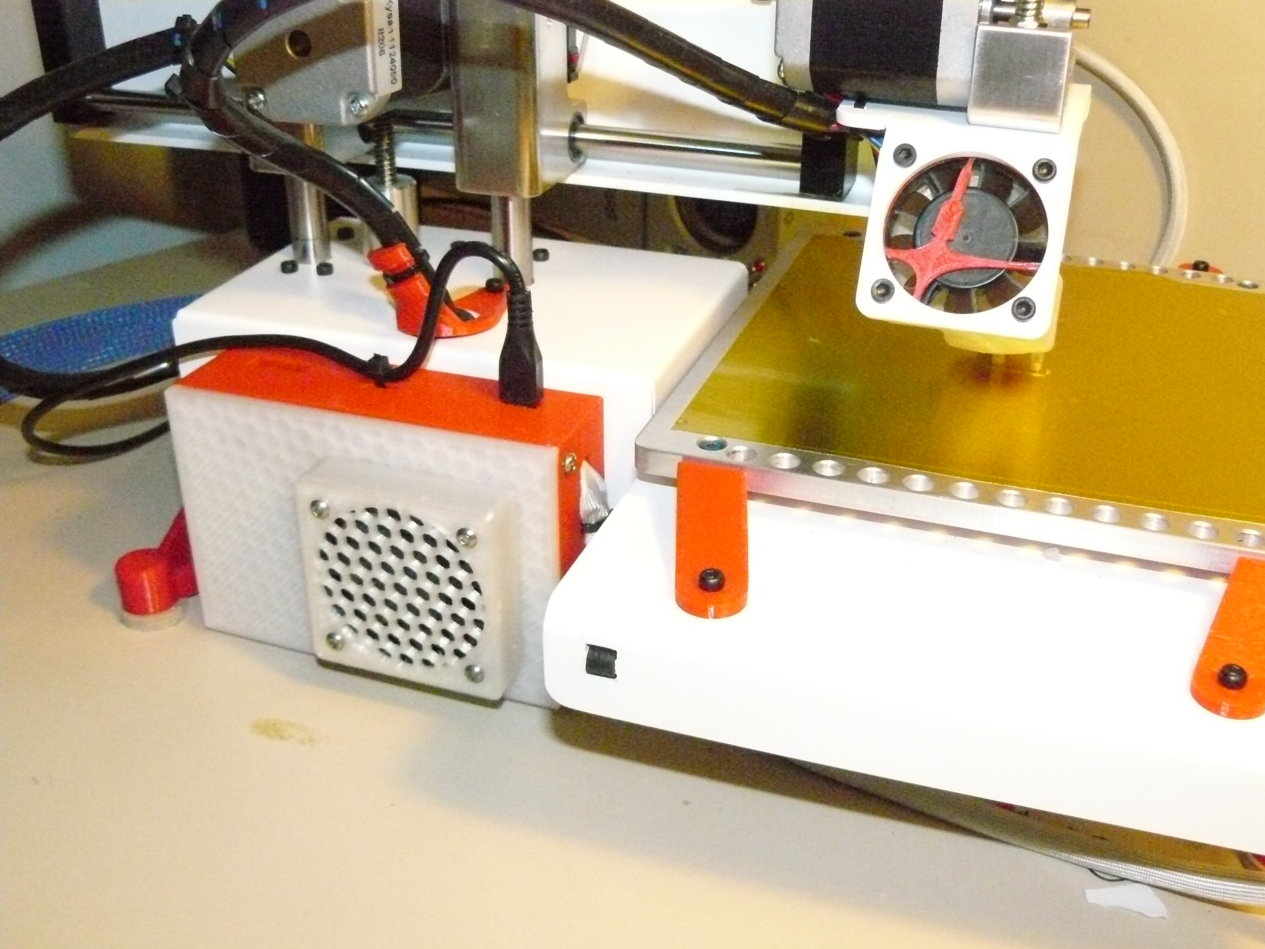 Printrcase external Printrboard enclosure with cooling