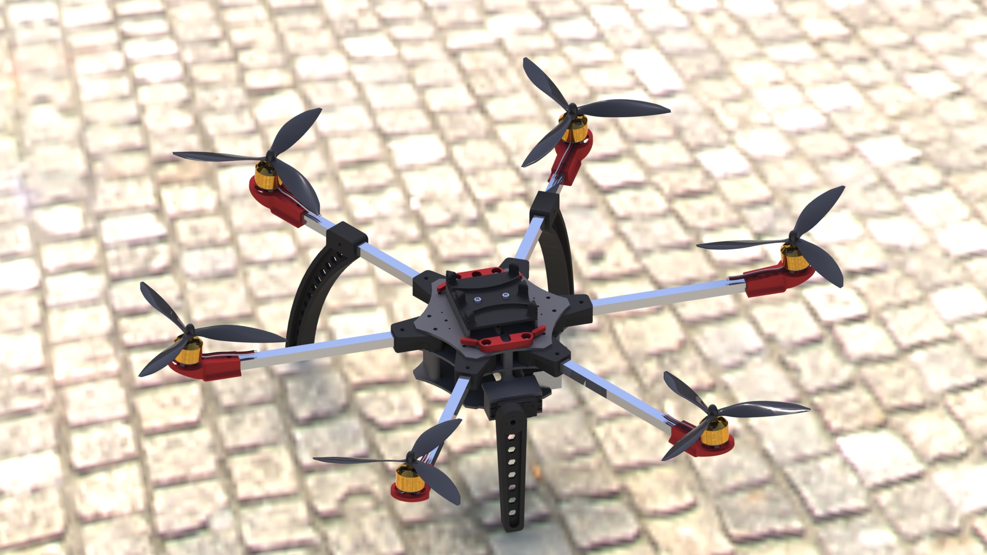 HexoCopt - Drone Hexacopter multicopter pliable
