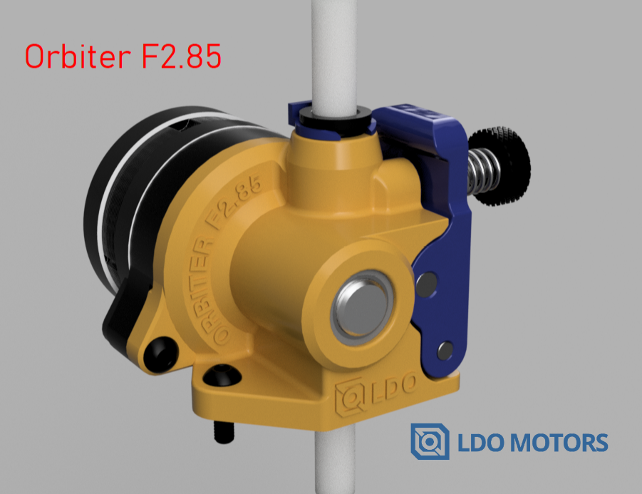 The Orbiter F2.85 Dual Direct Drive Extruder for 2.85mm Filament