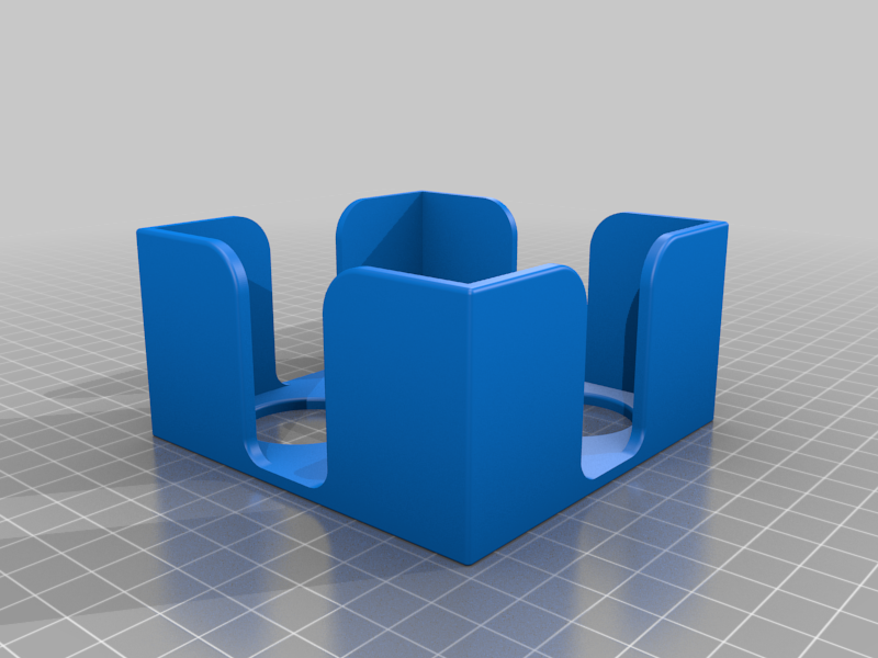Memo paper cube holder