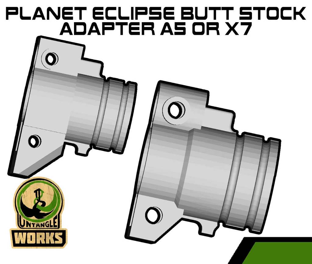 planet eclipse butt stock adapter A5 or X7 