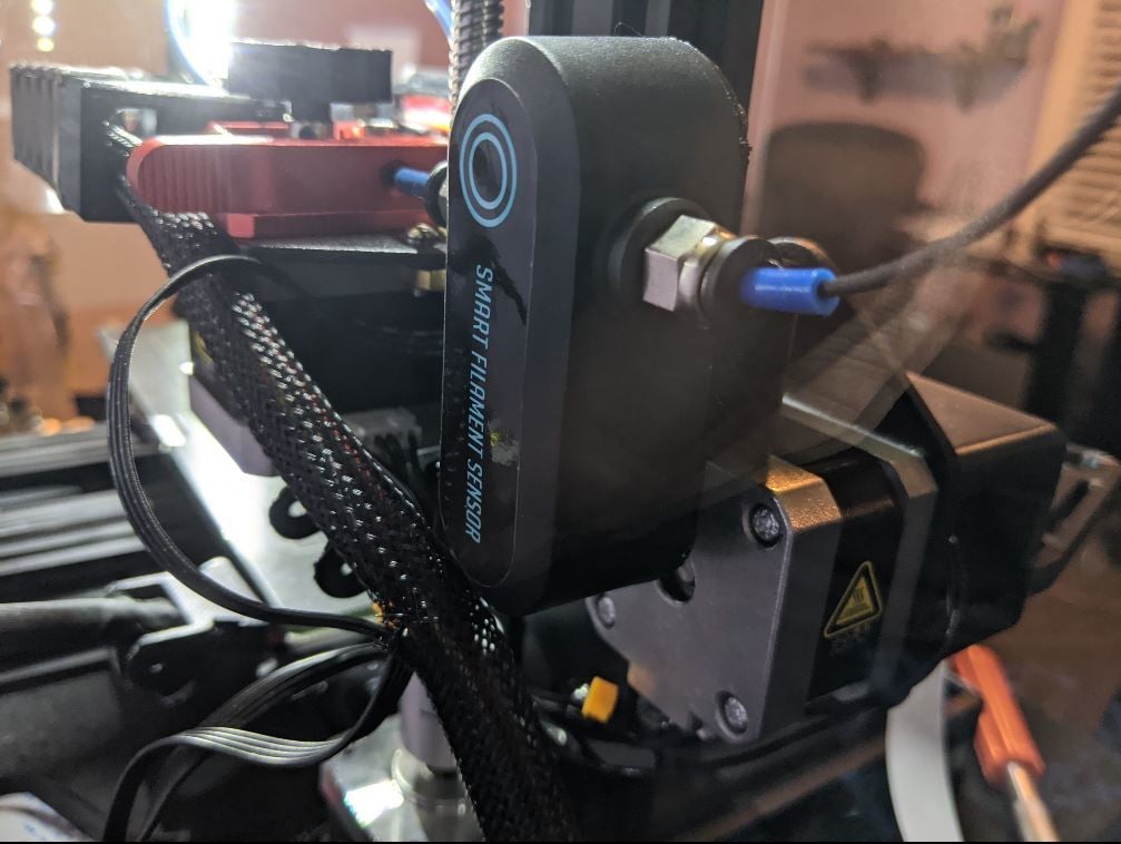 BTT Smart Filament Sensor Mount - Ender 3