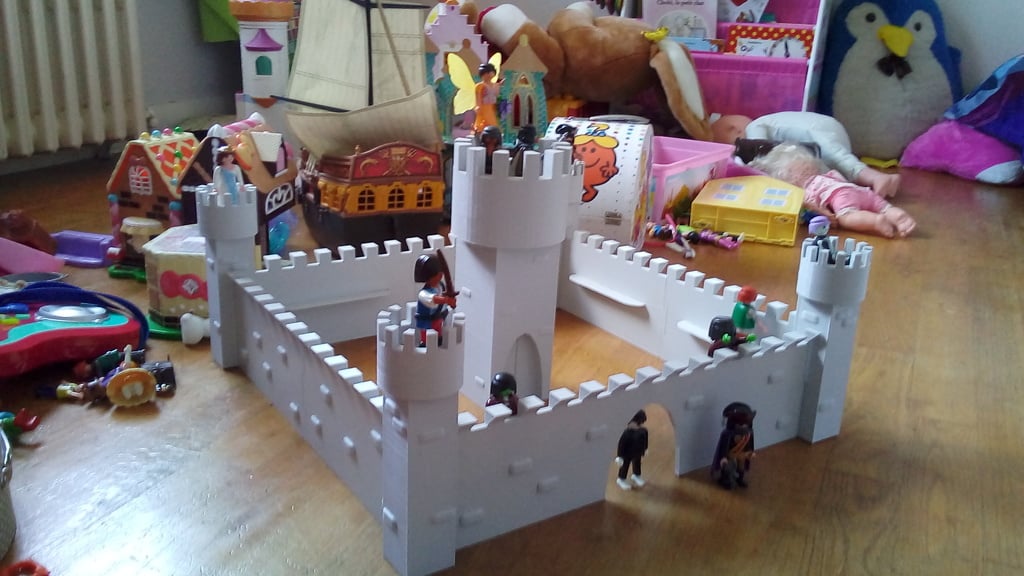 Complete Playmobil castle