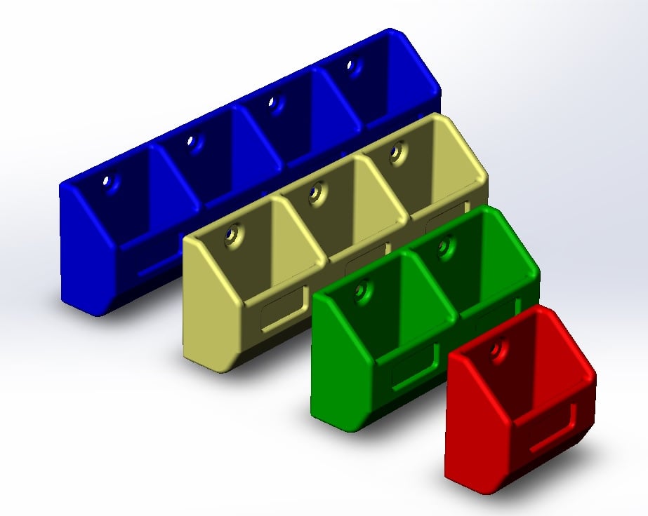 Wall Storage Bins