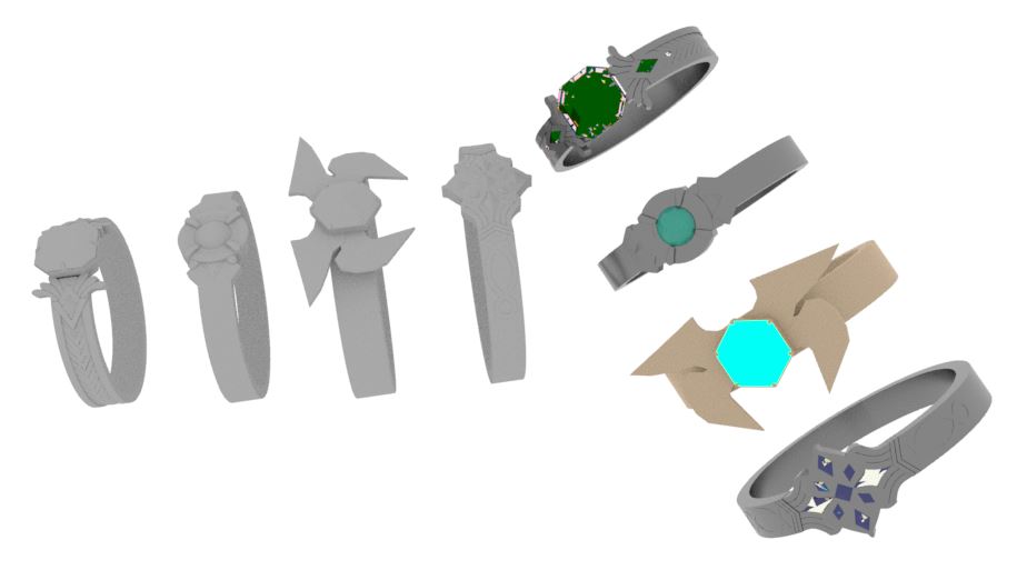 Fire Emblem Three Houses Engagement Rings