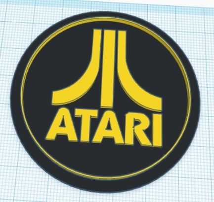 Atari Modular Logo Insert