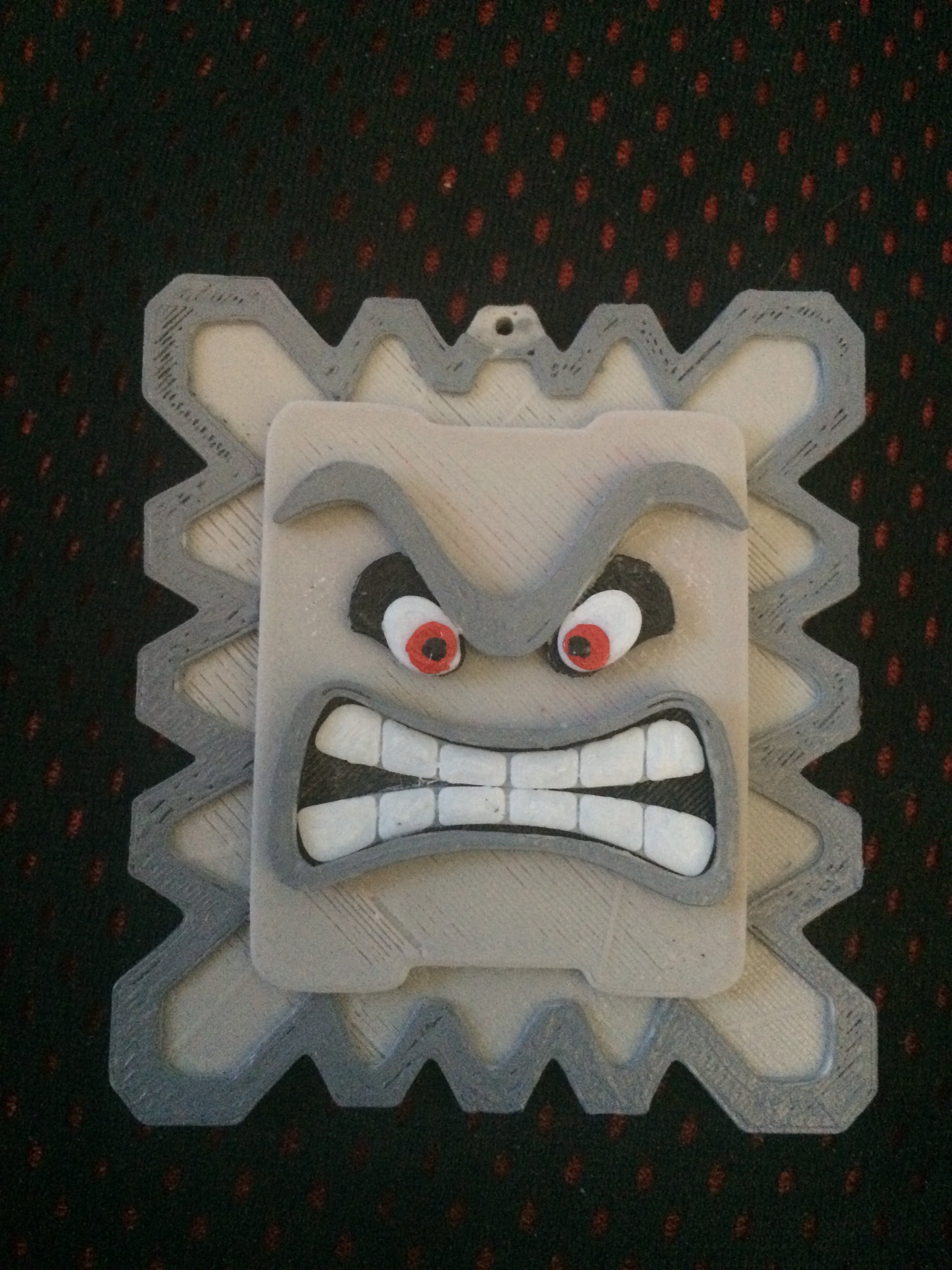 NES Thwomp! Keychain