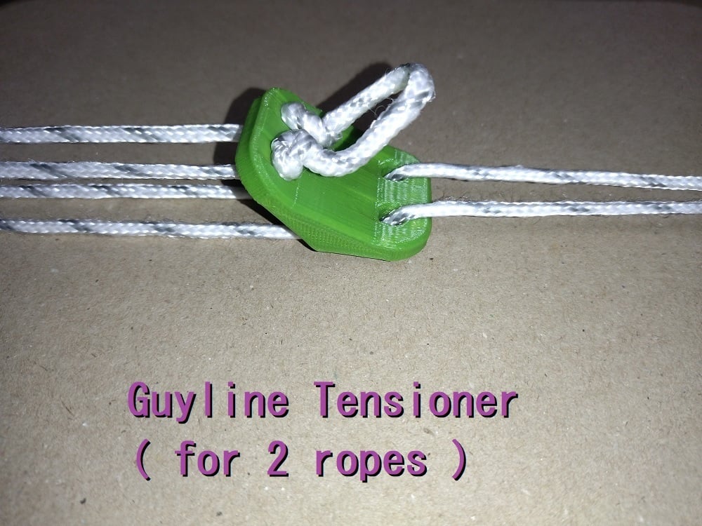 Guyline Tensioner ( for 2 ropes )