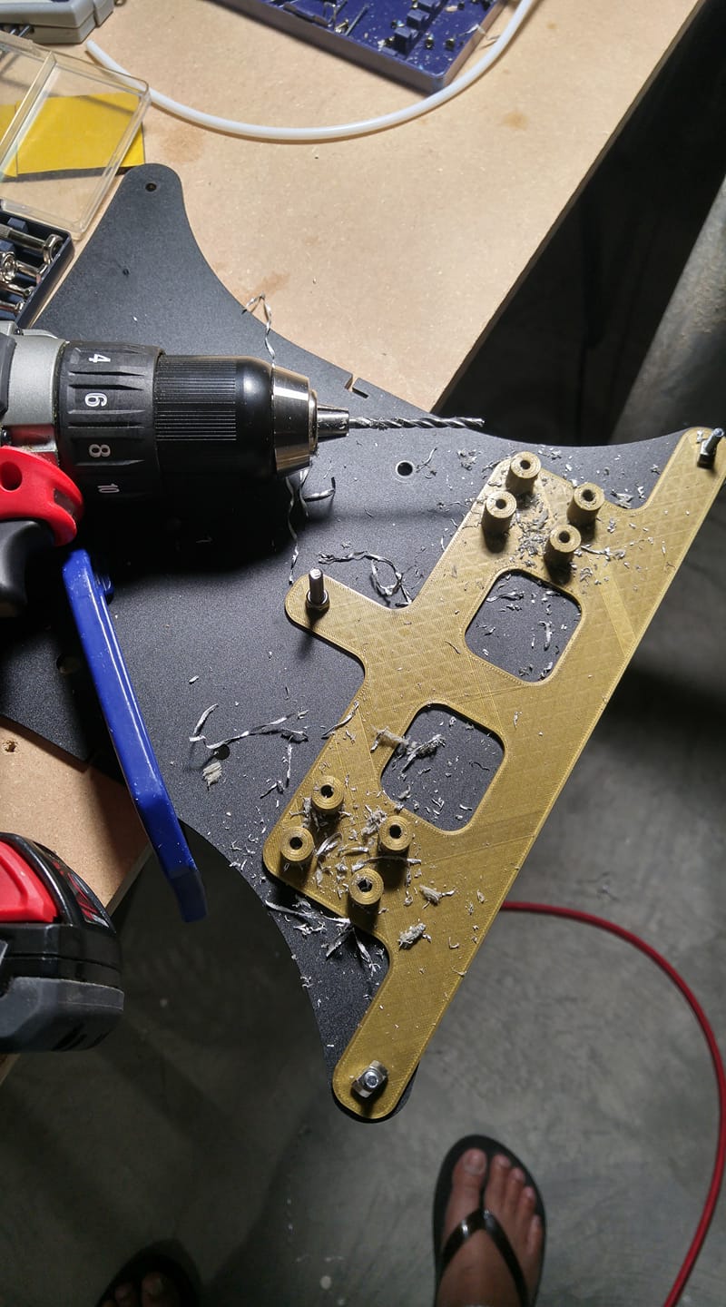 CR-10 Bedplate Drill Guide