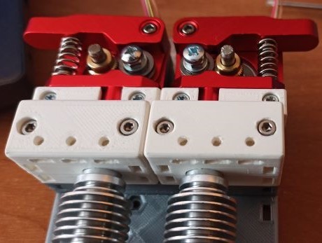 Customizable direct drive extruder modules for E3D v6 for Prusa i3