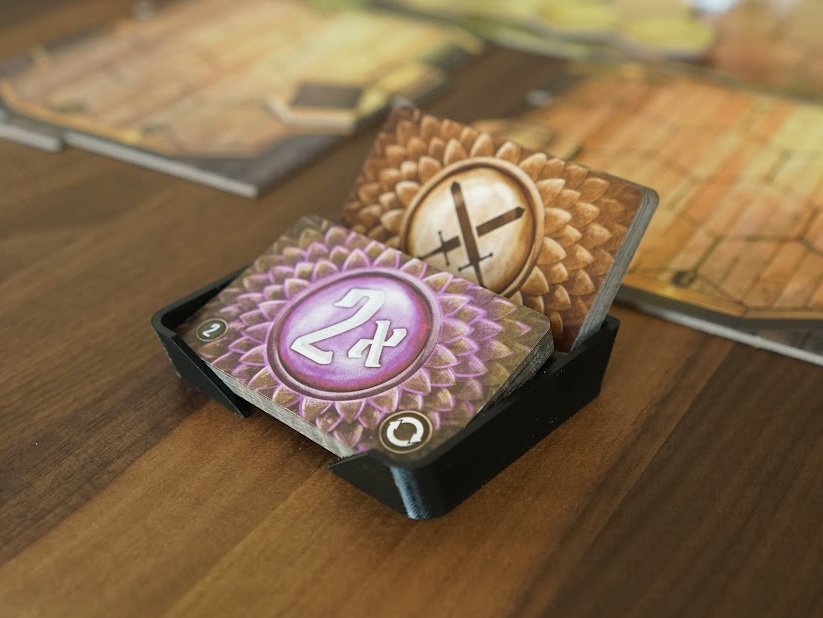Compact Gloomhaven Attack Modifier / Monster Deck Holder - Improved Card Alignment