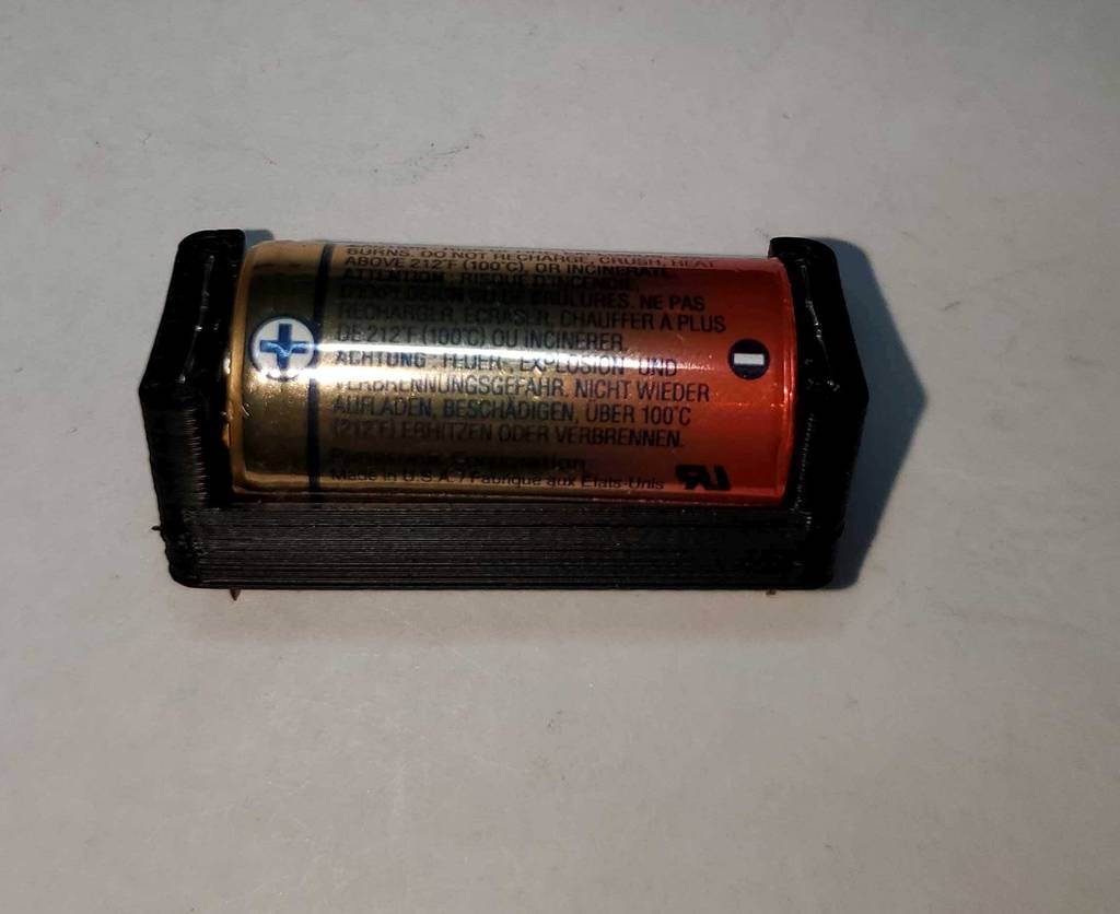 CR123A Battery PCB holder (THR)