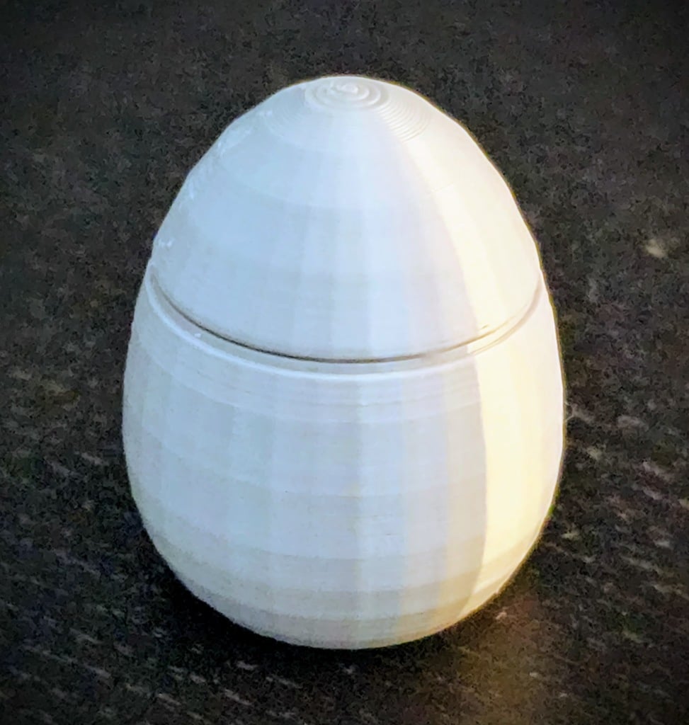 Egg Shaped Pillbox