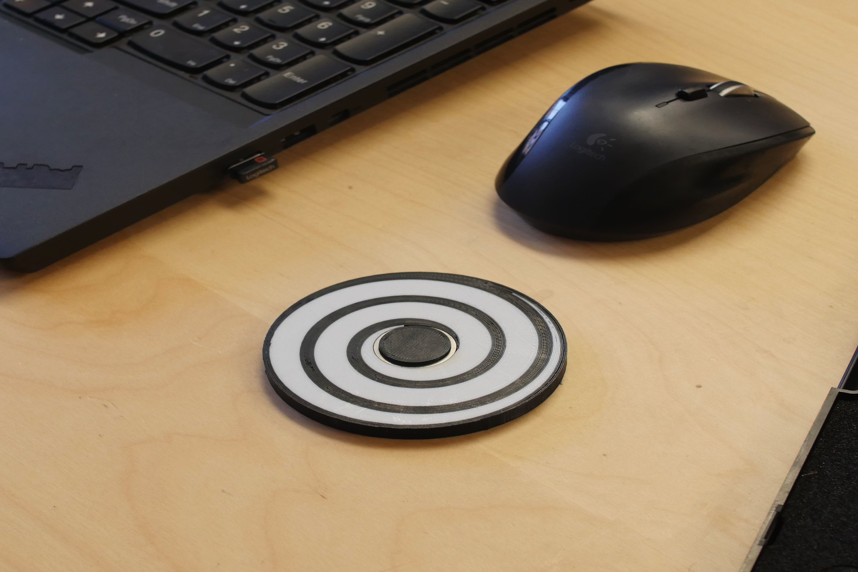 Multi-Color Spiral Spinner