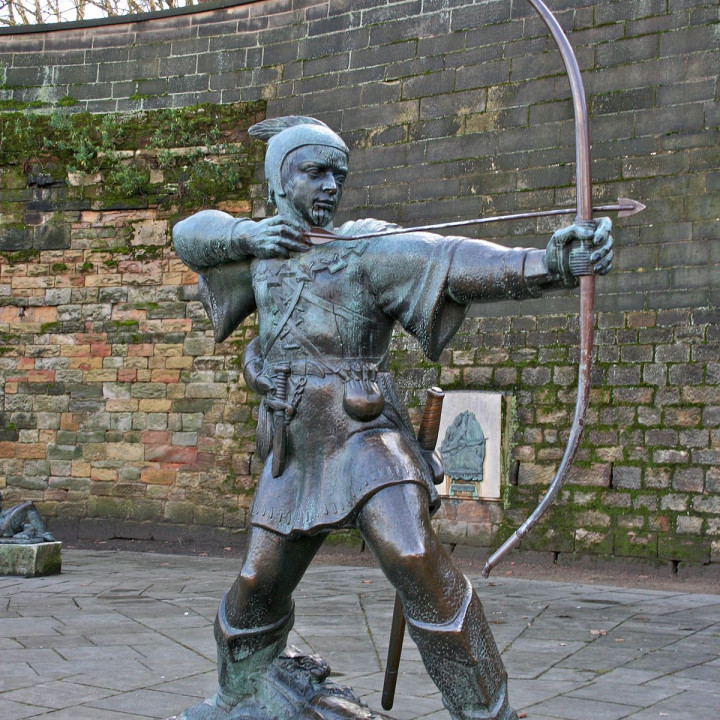 Robin Hood Statue Nottingham