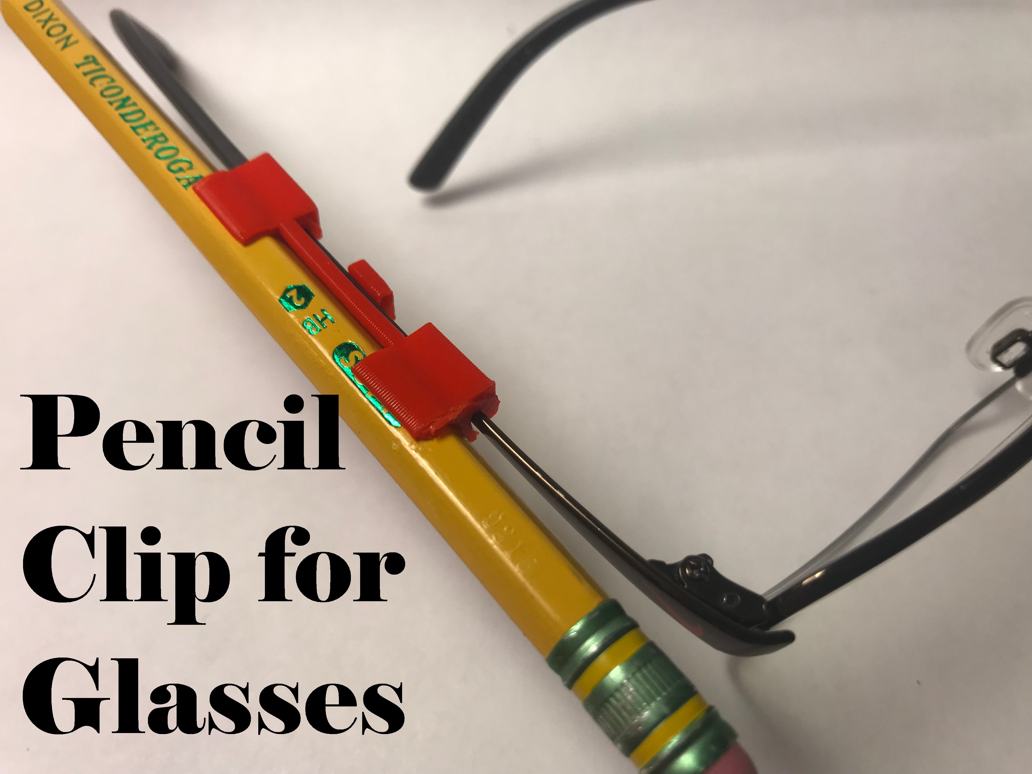 Pencil Clip for Glasses