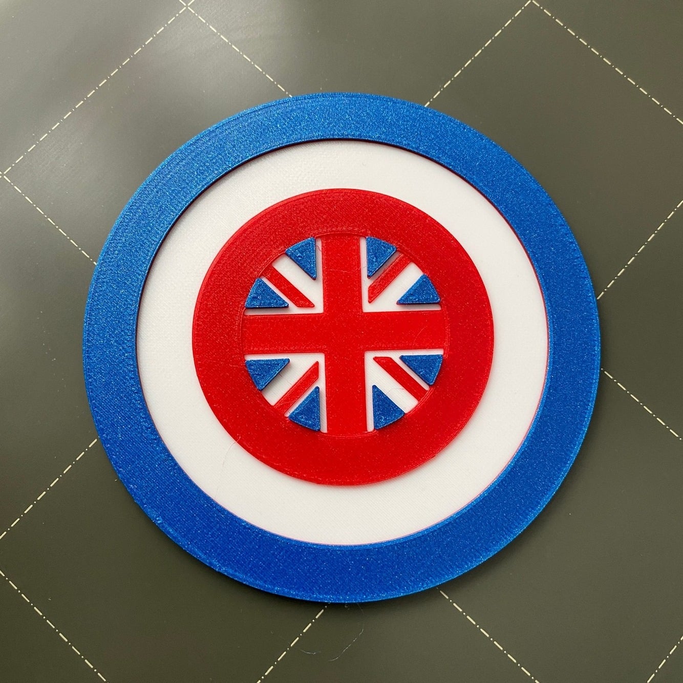 Captain Carter Shield Coaster