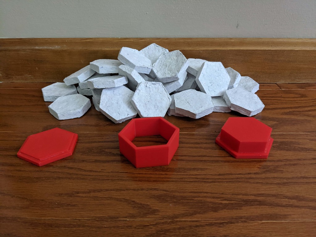 Hexagon Paper Making Mold
