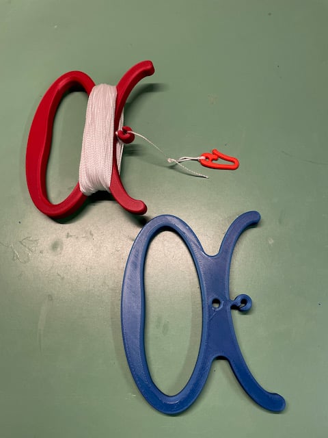 Kite string winder
